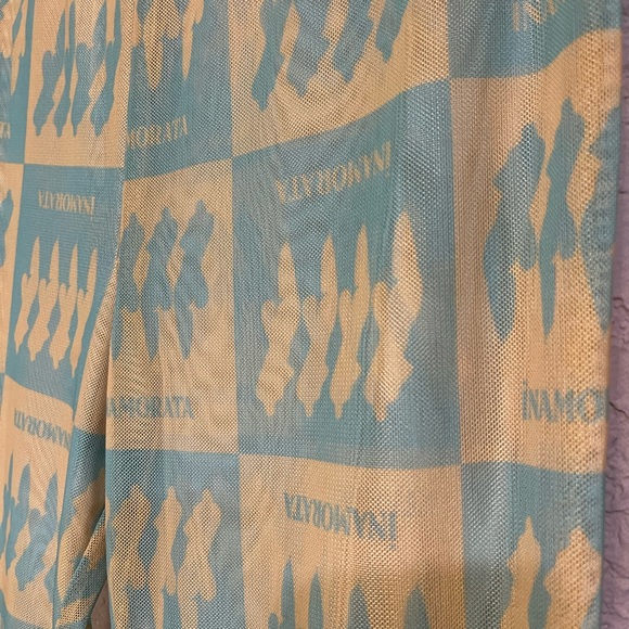 INAMORATA Emily Ratajkowski | Sheer Pants Size: Small - Picture 3 of 5